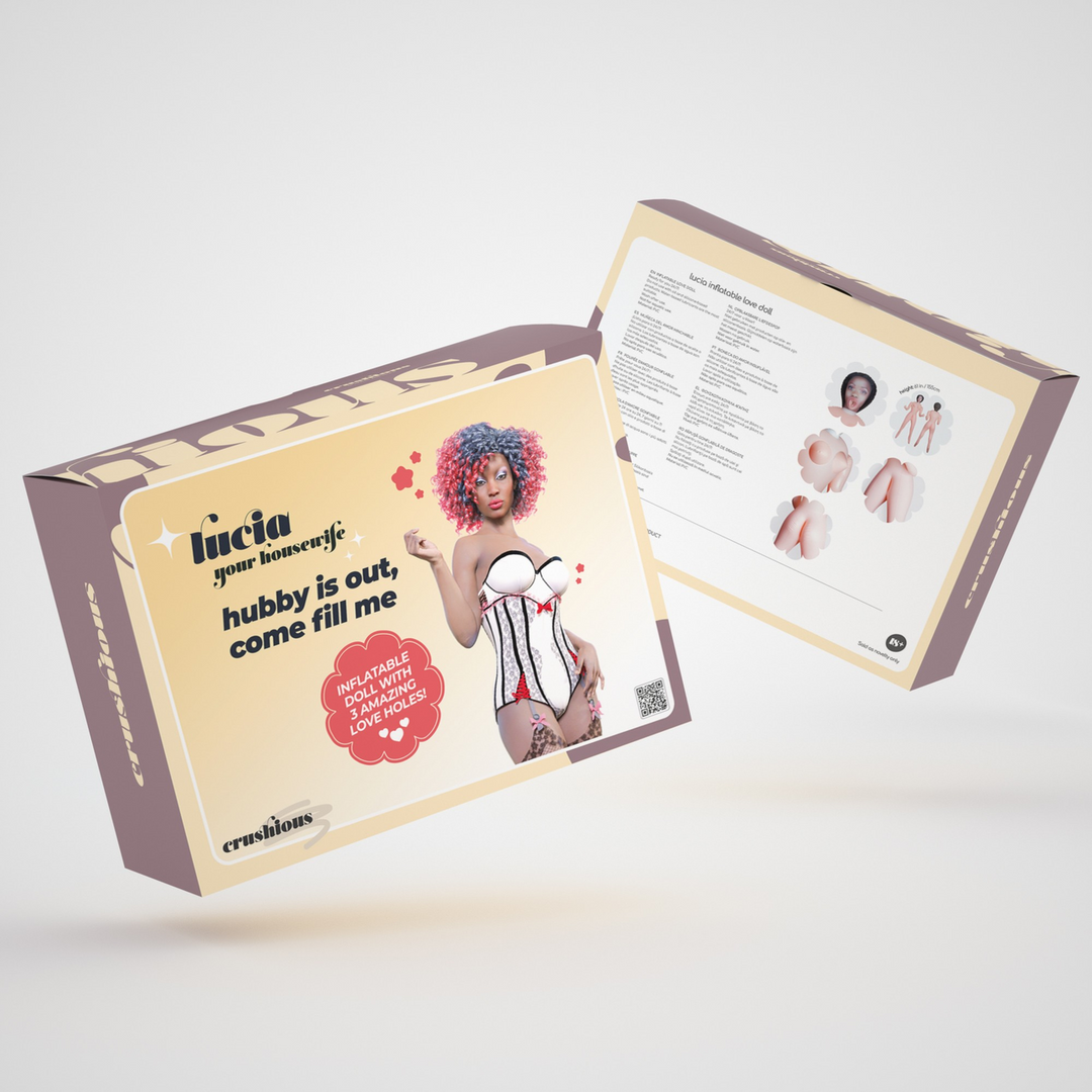 Lucia The Housewife - Opblaasbare Pop - Afbeelding 2