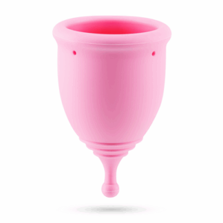 Minerva - Menstruatiecup met Zakje - XS - Roze