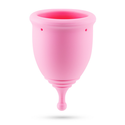 Minerva - Menstruatiecup met Zakje - XS - Roze