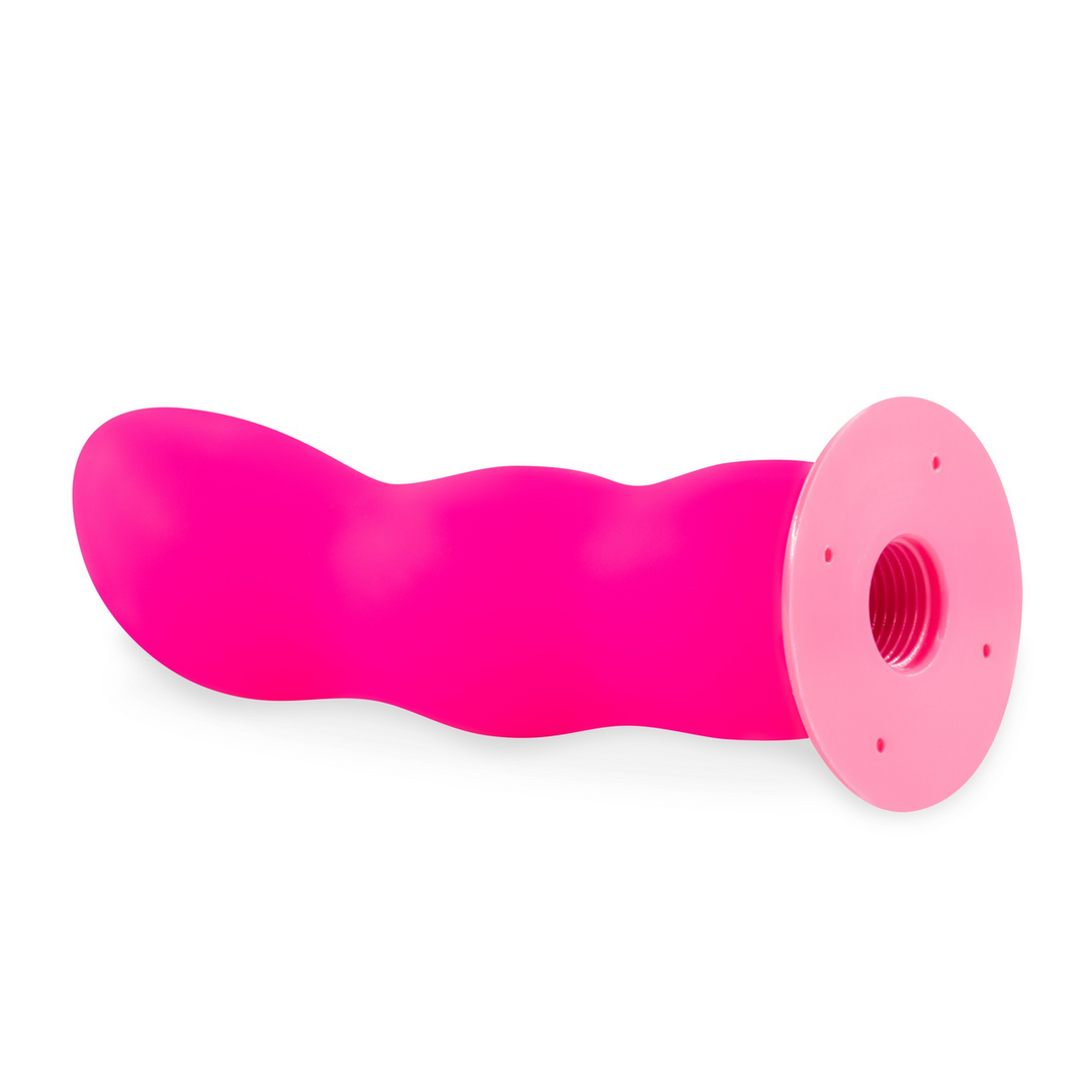 Snapper - Strap-on Harnas met Dildo - Roze - Afbeelding 5