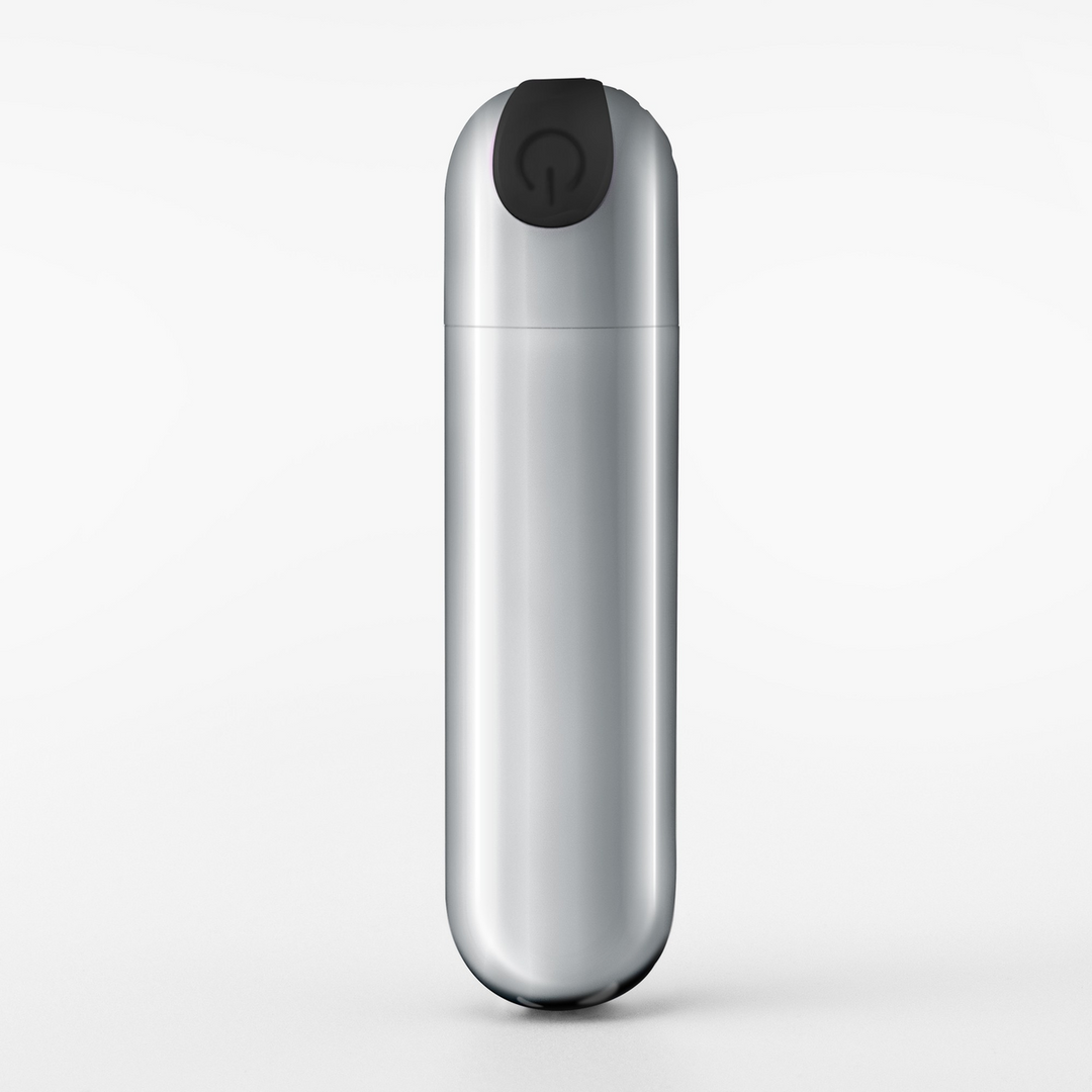 iMoan - Oplaadbare Vibrerende Bullet - Zilver - Afbeelding 6