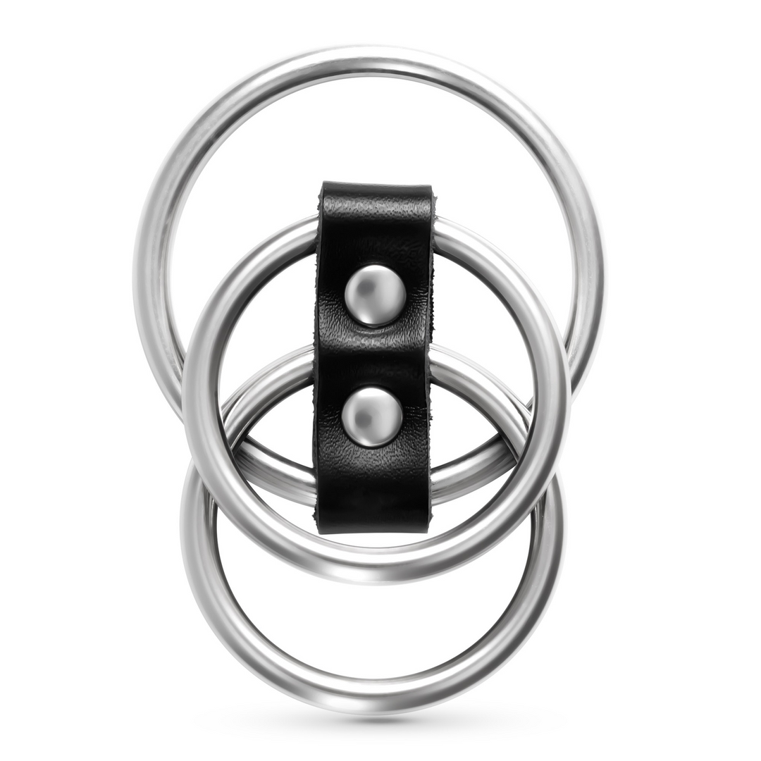 Saruman - Metalen Cockring Set - Zilver - Afbeelding 3