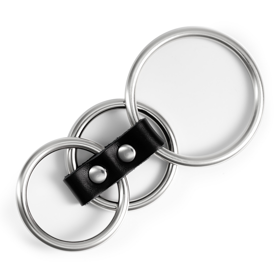 Saruman - Metalen Cockring Set - Zilver - Afbeelding 4