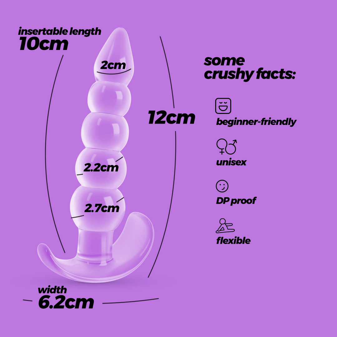 Draco - Anale Plug - Lila - Afbeelding 6