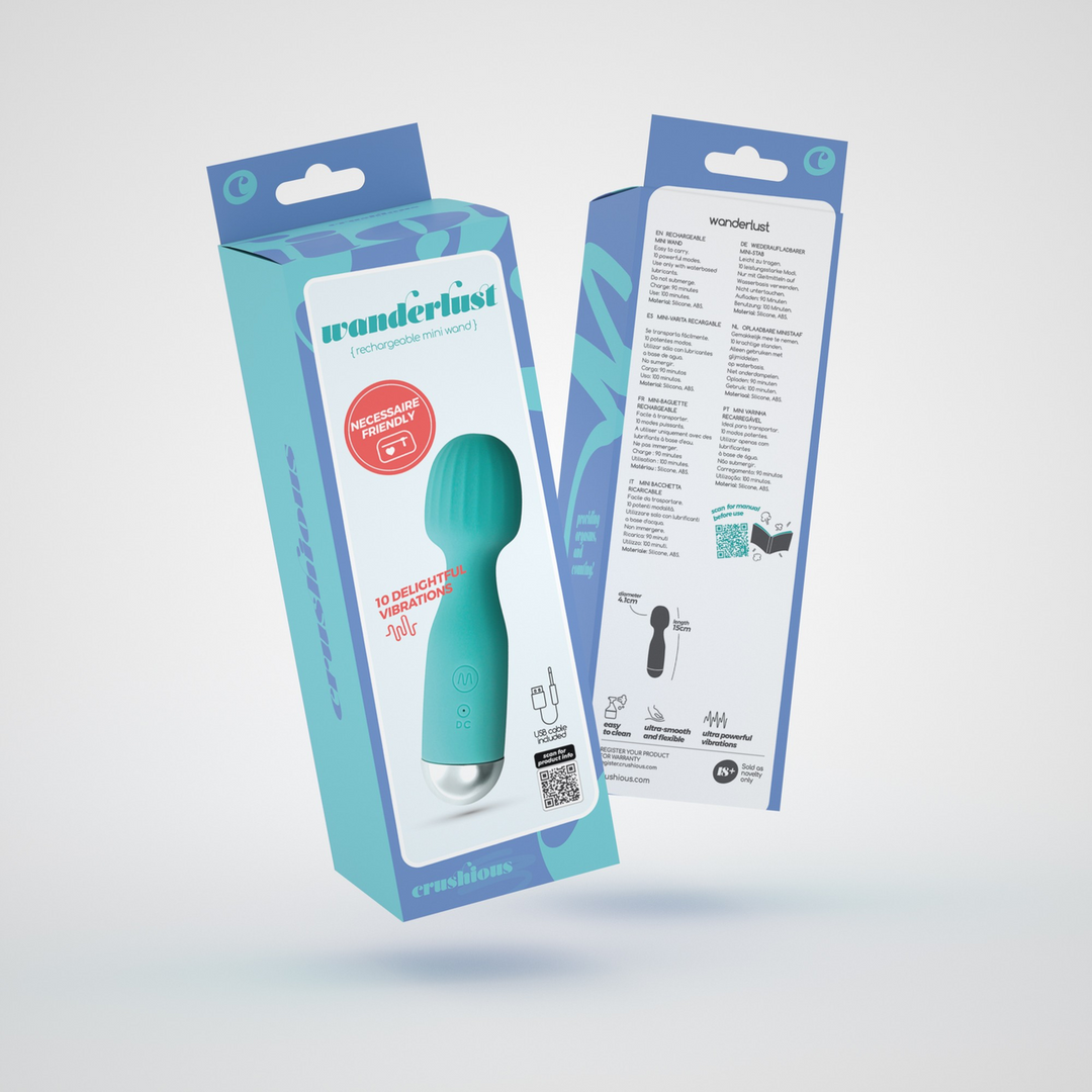 Wanderlust - Mini Wand Massager - Muntgroen - Afbeelding 2