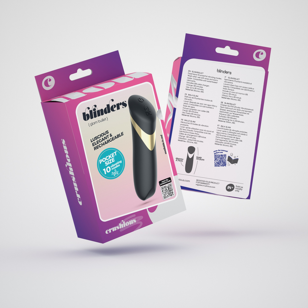 Blinders - Oplaadbare Vibrerende Bullet - Zwart - Afbeelding 2