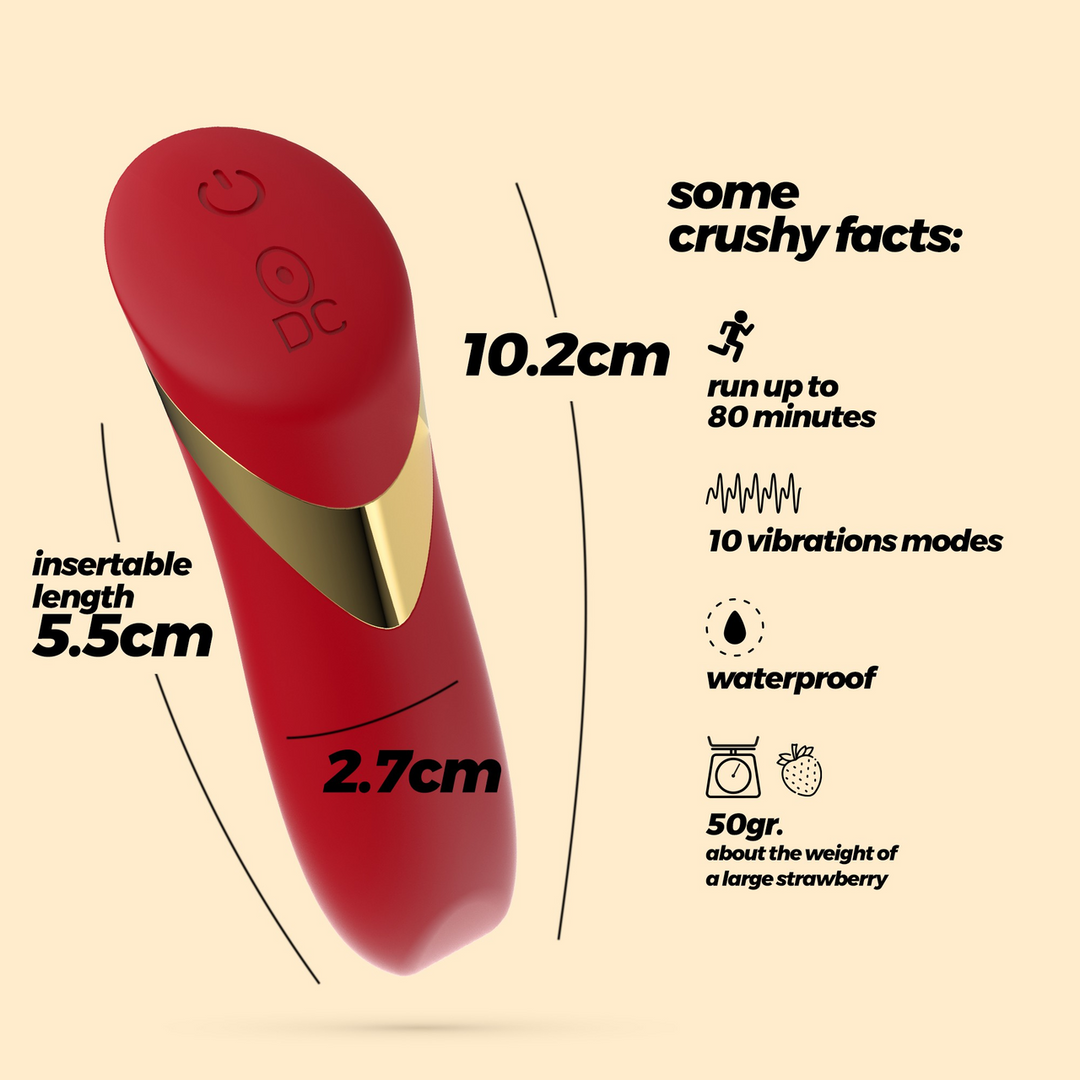 Blinders - Oplaadbare Vibrerende Bullet - Rood - Afbeelding 6