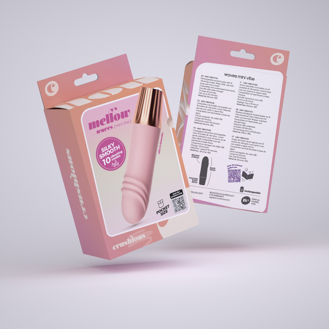 Mellow Waves - Mini Vibrator - Roze - Afbeelding 2