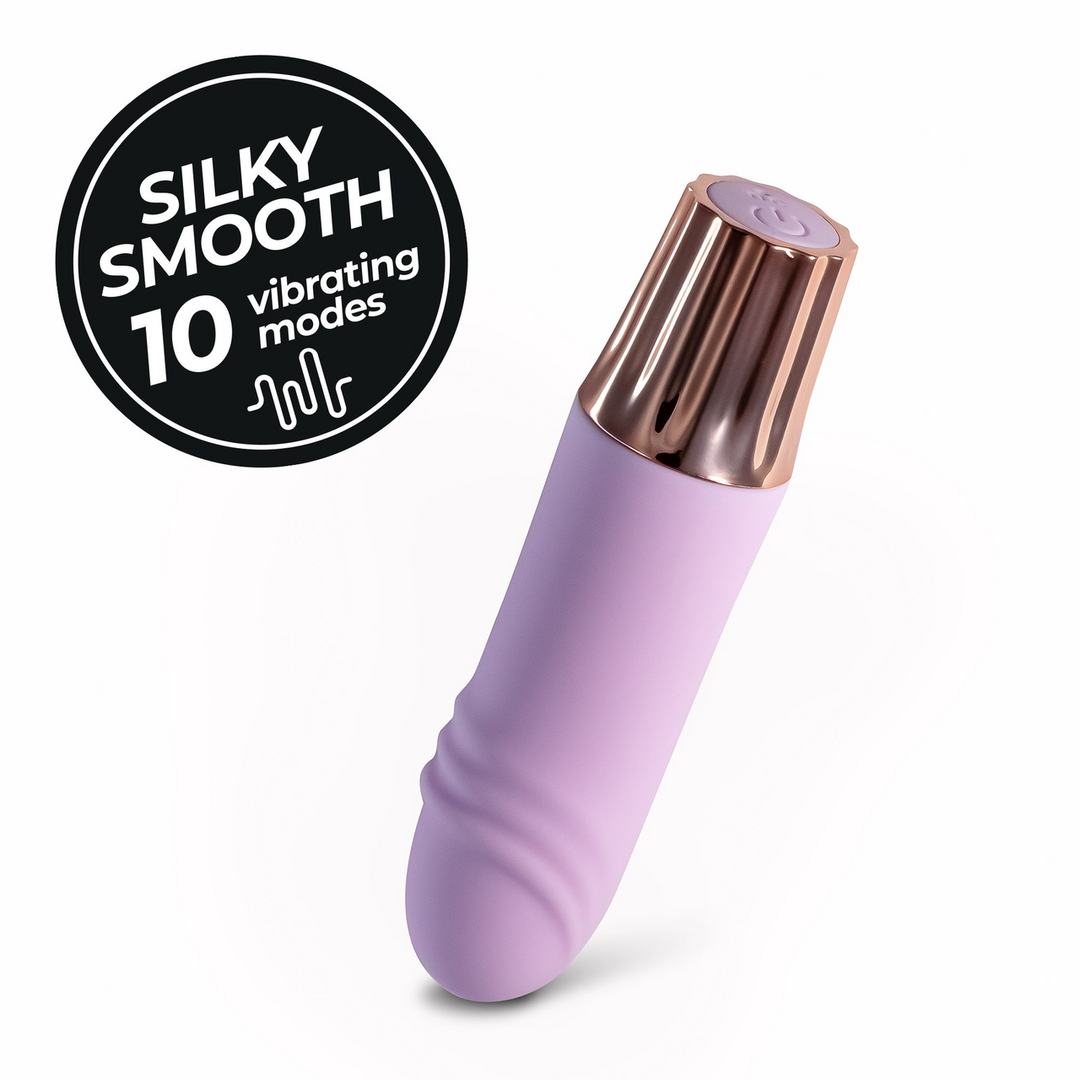 Mellow Waves - Mini Vibrator - Lavendel - Afbeelding 7