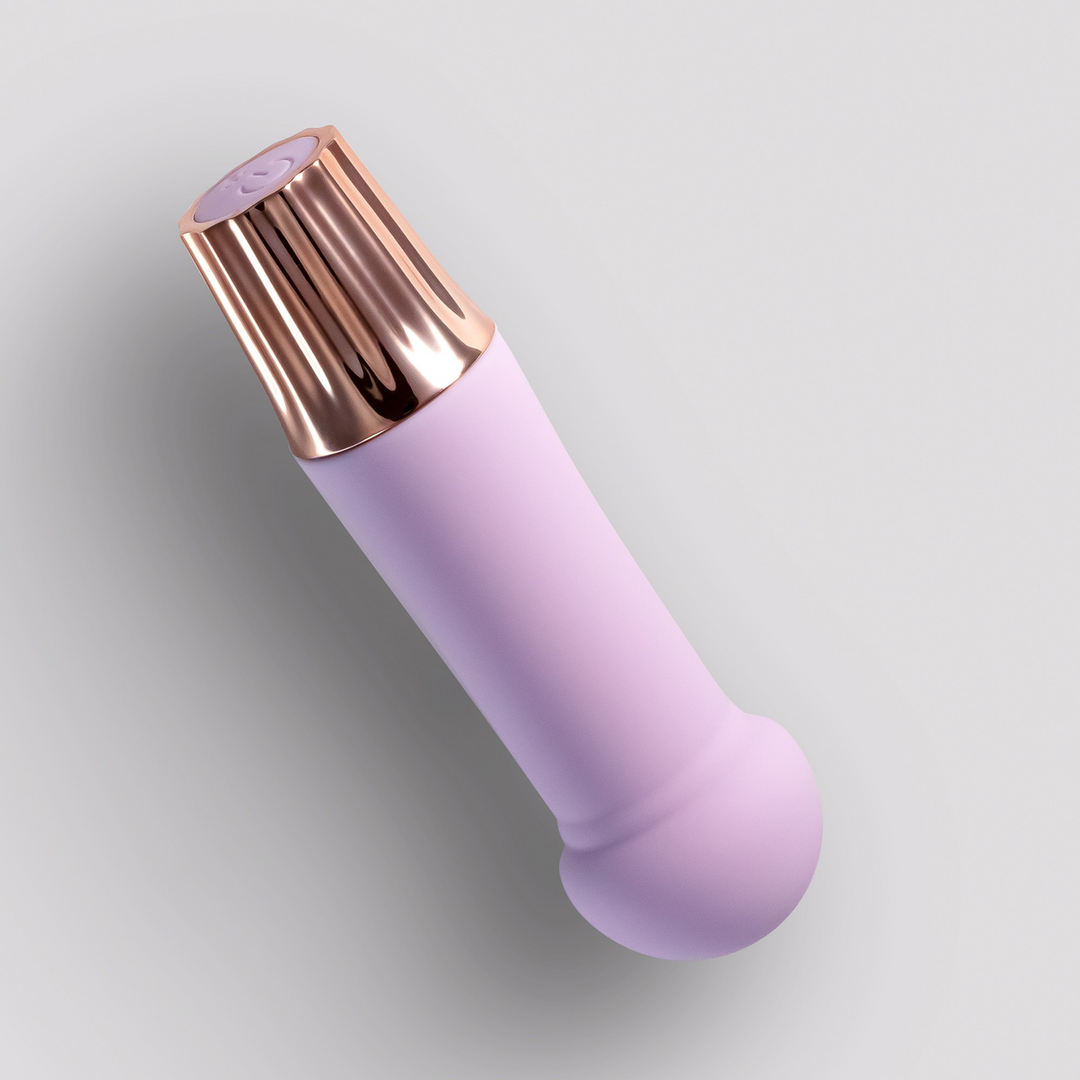 Mellow Puff - Mini Wand Vibrator - Lavendel - Afbeelding 4