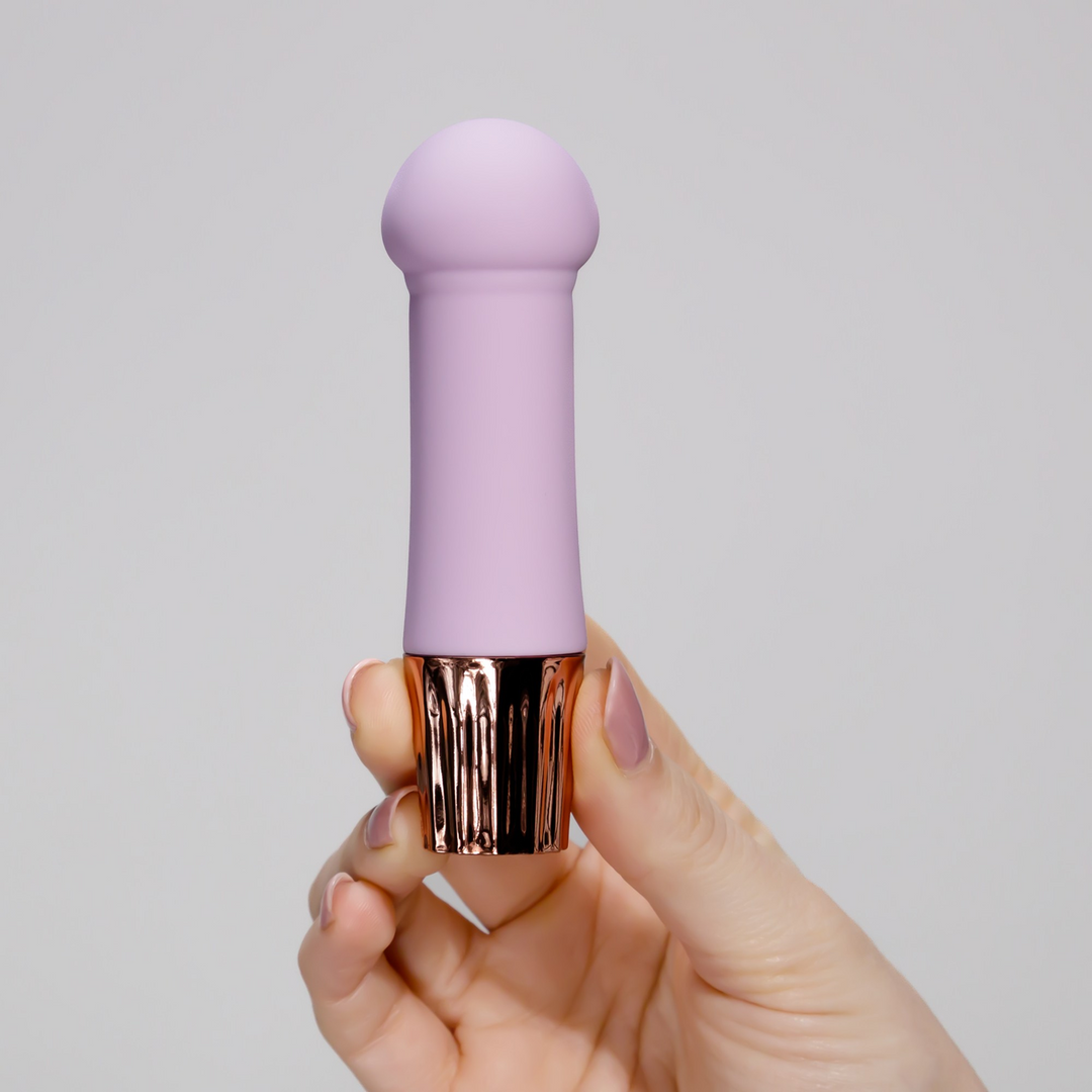 Mellow Puff - Mini Wand Vibrator - Lavendel - Afbeelding 7