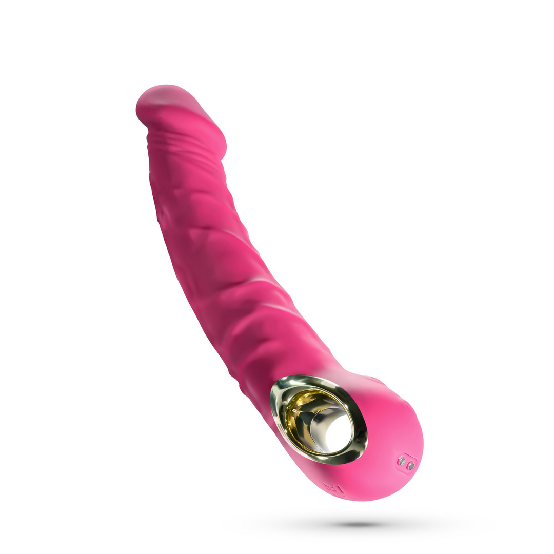 Magnus Bend - Realistische Flexibele Vibrator - Roze - Afbeelding 5