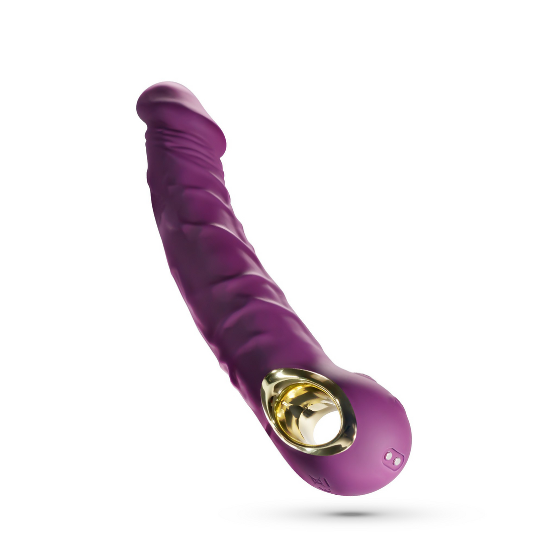 Magnus Bend - Realistische Flexibele Vibrator - Paars - Afbeelding 5