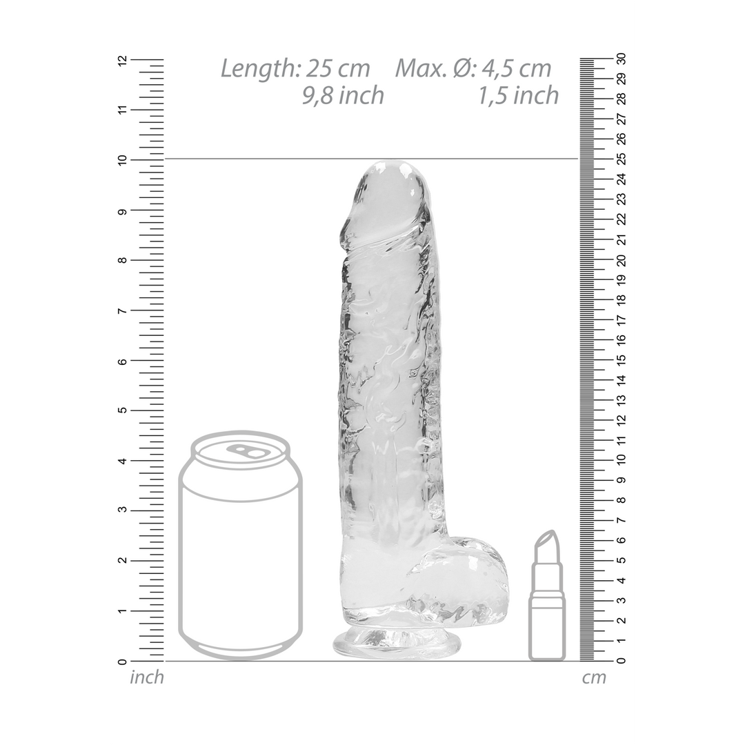 Realistische Dildo met Ballen - 9 / 23 cm - Afbeelding 6
