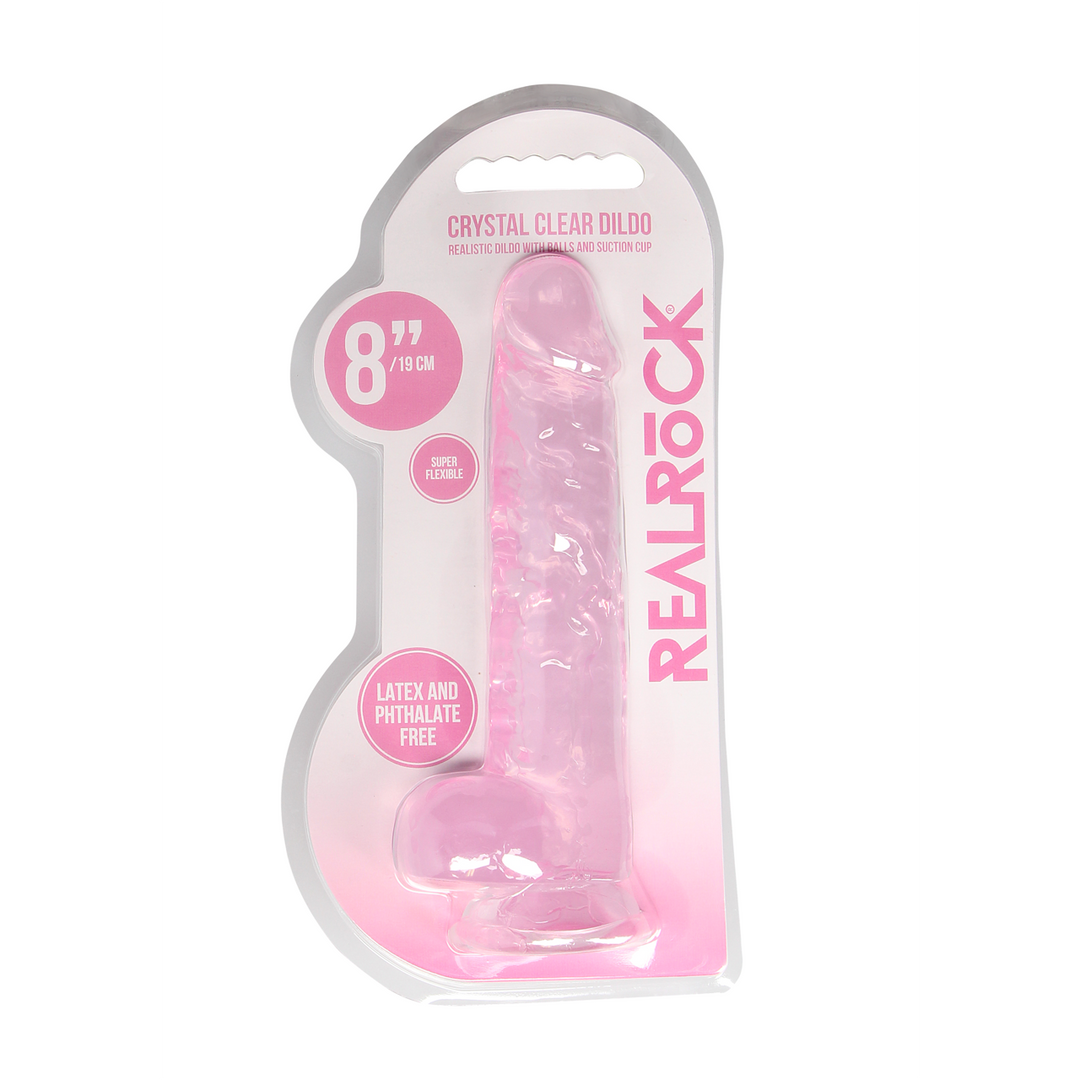 Realistische Dildo met Ballen - 8 / 21 cm - Afbeelding 2