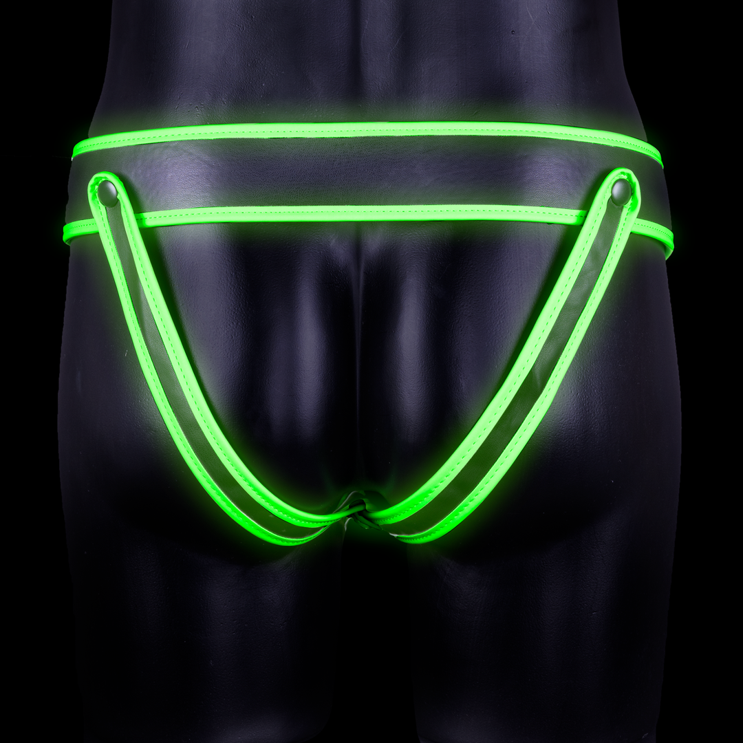 Gestreepte Jockstrap - Glow in the Dark - S/M - Afbeelding 4