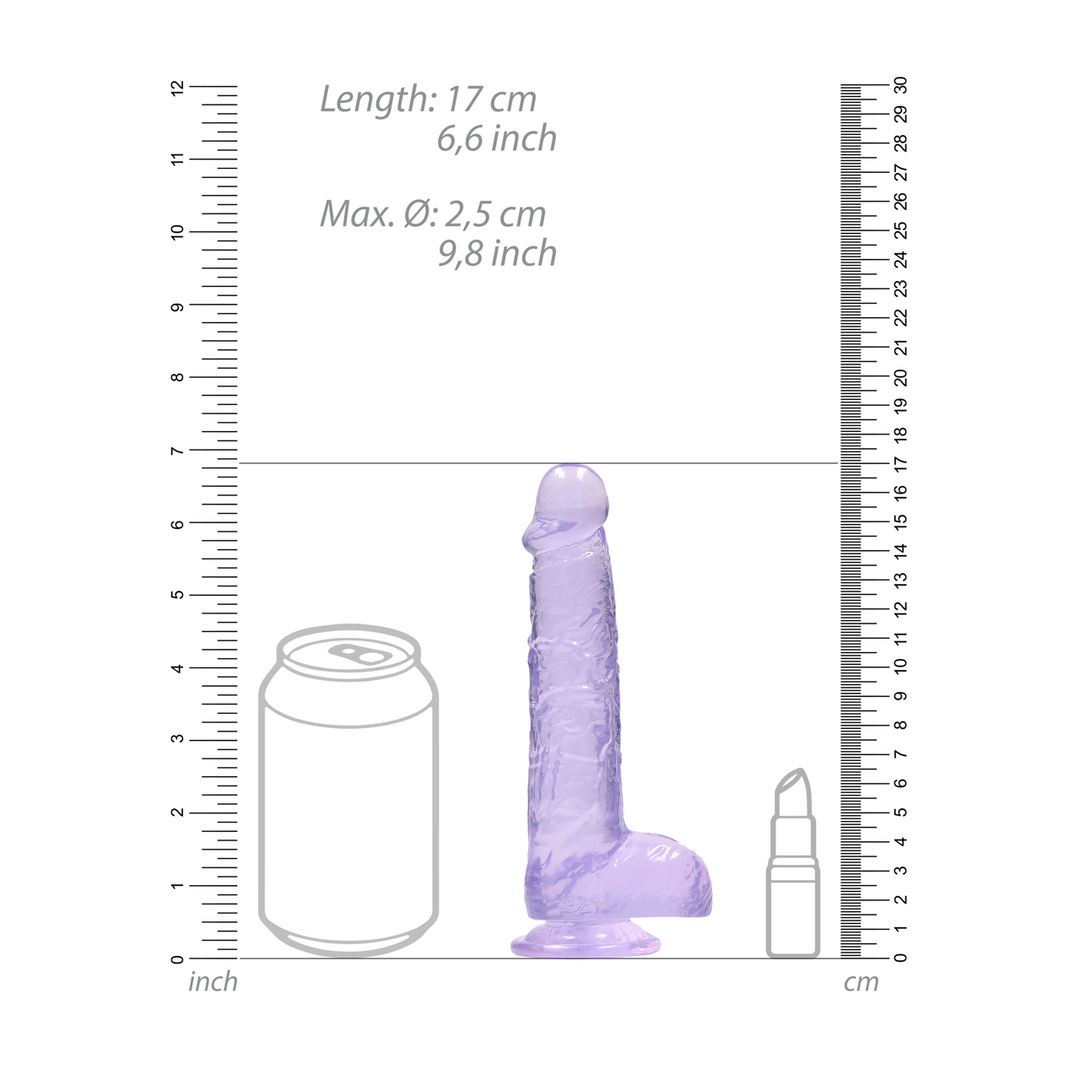 Realistische Dildo met Ballen - 6 / 15 cm - Afbeelding 6