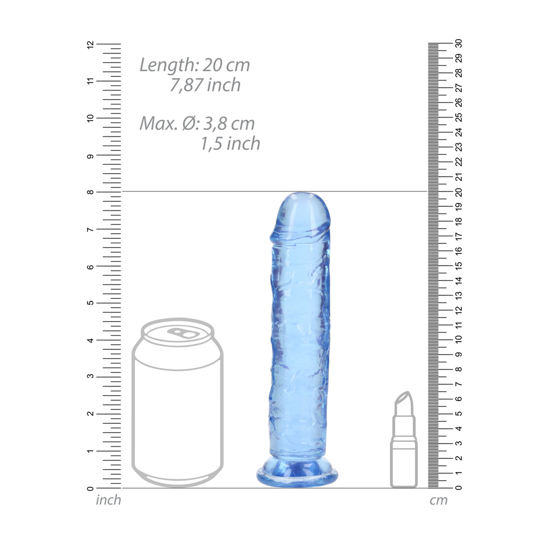 Rechtdoor Realistische Dildo met Zuignap - 7'' / 18 - Afbeelding 6