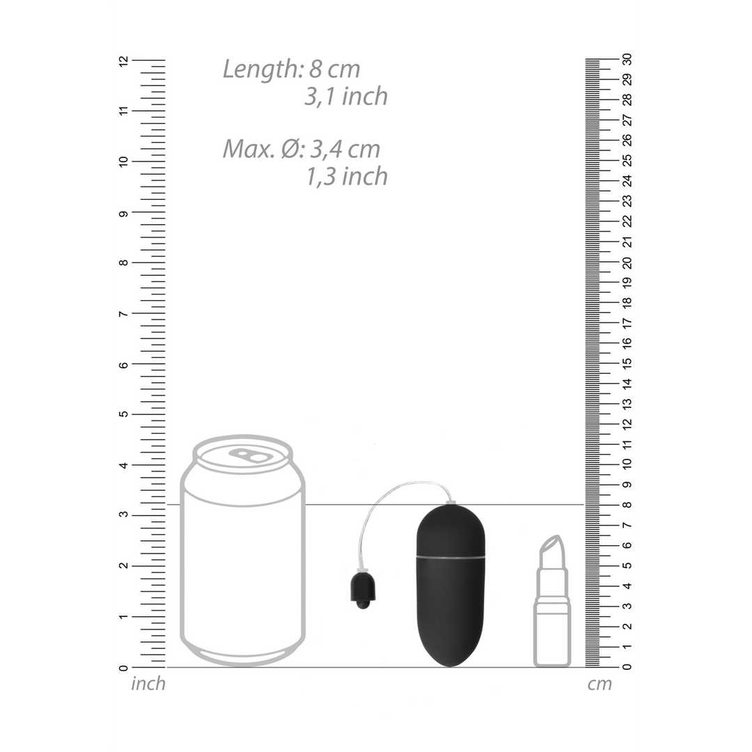 Vibrerende Ei met 10 Snelheden - Zwart - Afbeelding 5