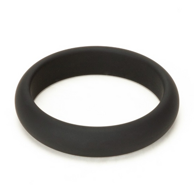 Silicone 55mm Ring - Zwart