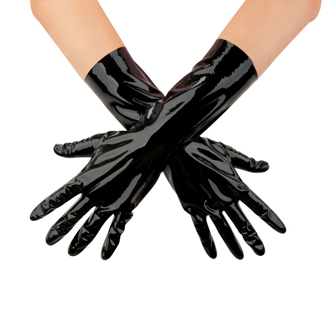 Latex Handschoenen - Groot - Zwart - Afbeelding 4