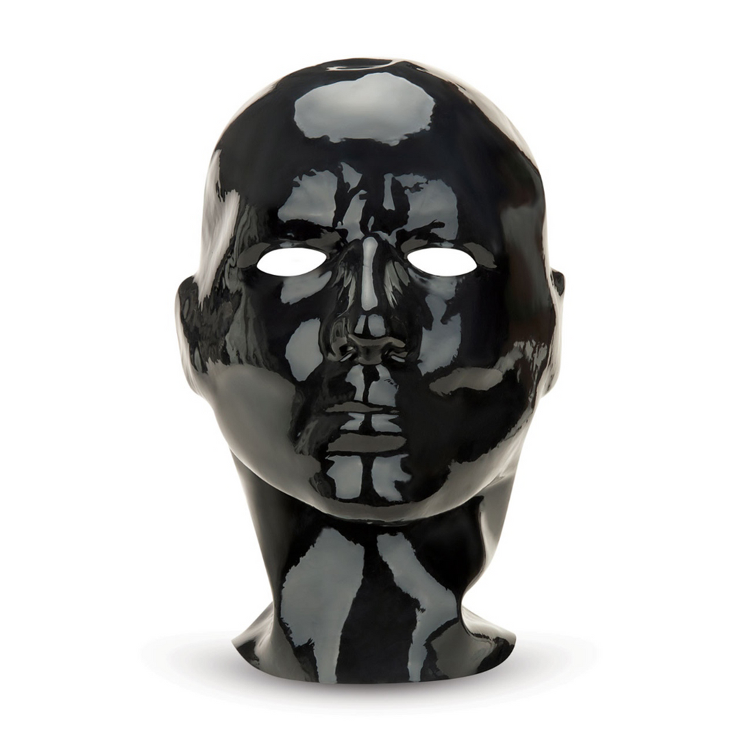 Latex Kap - Zwart - Afbeelding 5