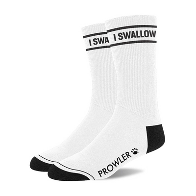 I Swallow Socks - Wit/Zwart