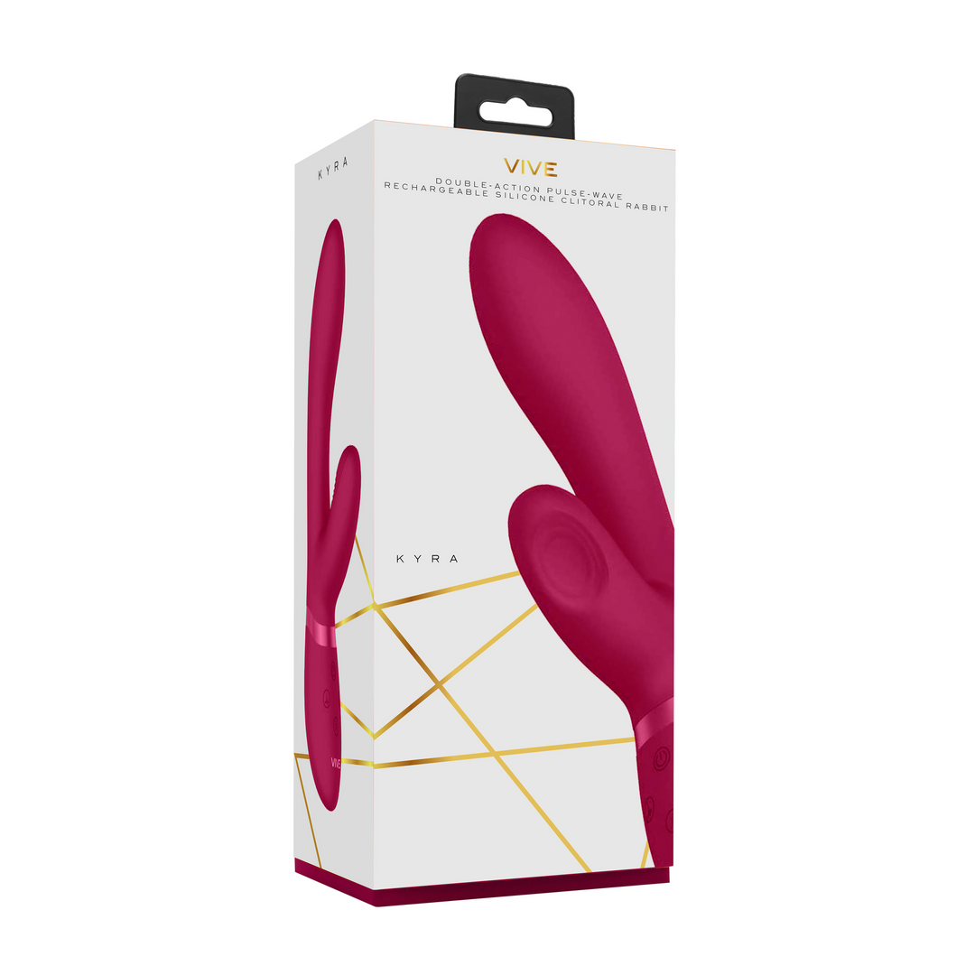 Kyra - Pulse Clitoral Rabbit - Roze - Afbeelding 2