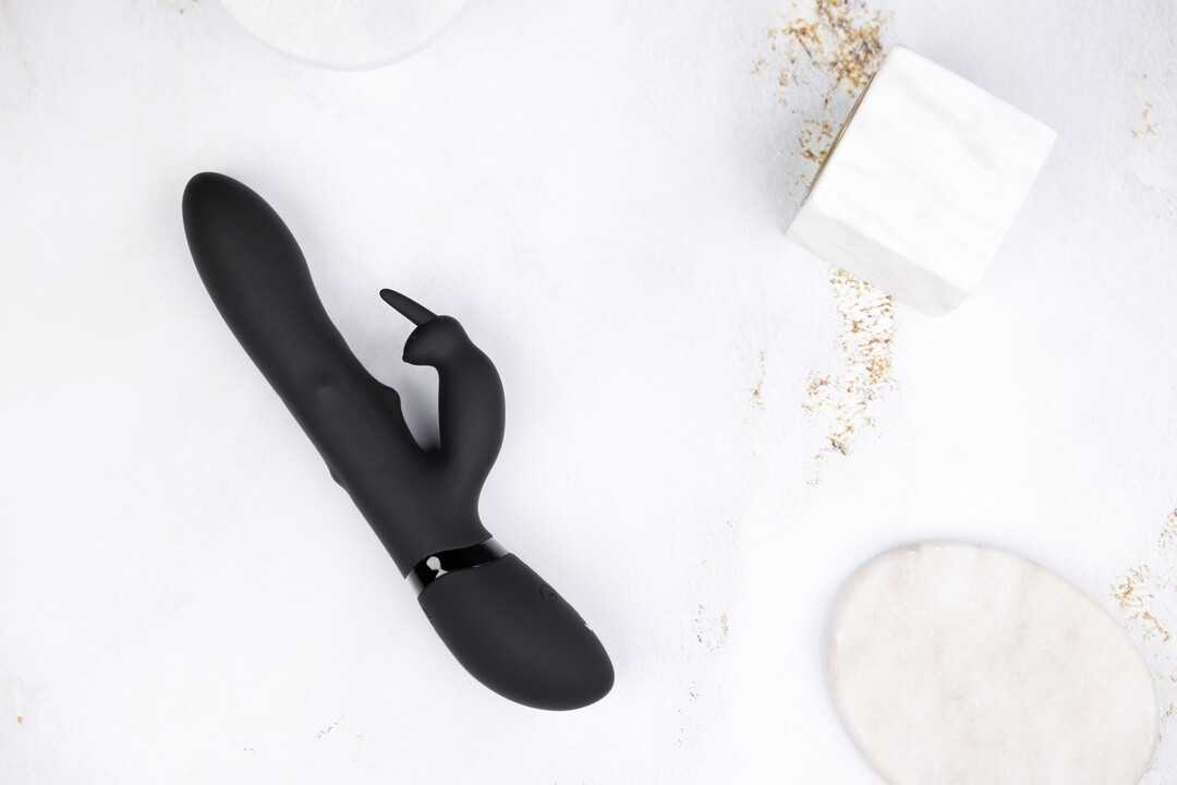 Amoris - Stimulerende Kralen Konijn - Zwart - Afbeelding 7