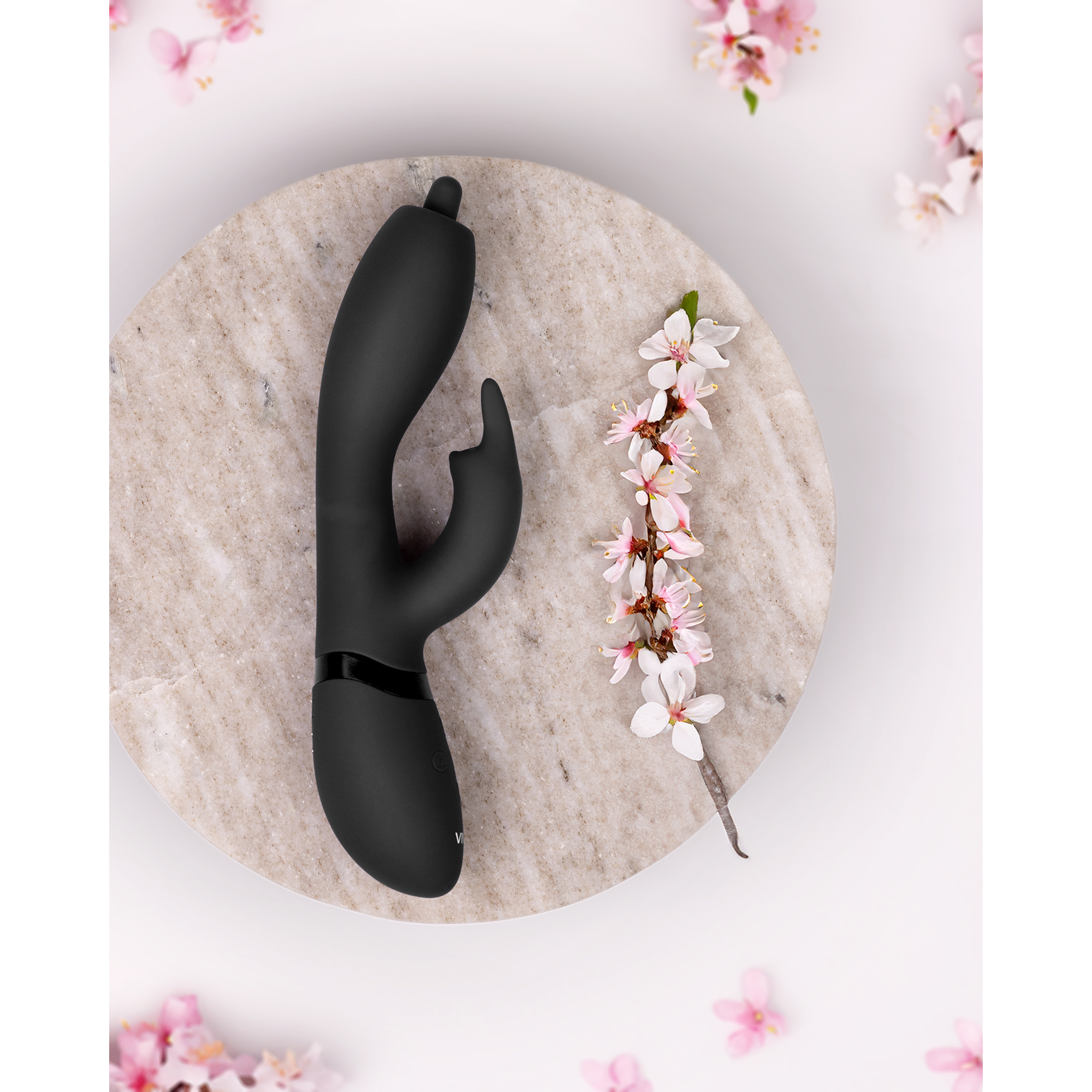 Nilo - Precisie Ronddraaiende G-spot Konijn - Zwart - Afbeelding 7