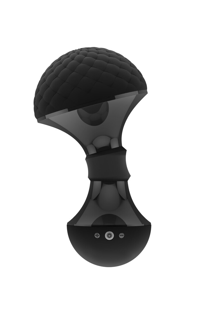 Enoki - Buigbare Massager - Zwart - Afbeelding 4