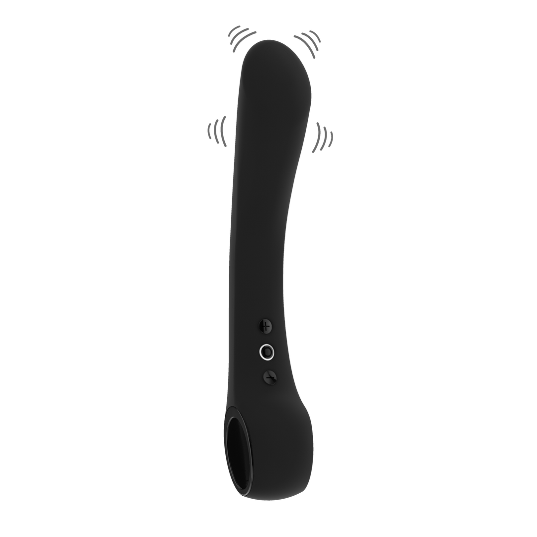 Ombra - Buigbare Vibrator - Zwart - Afbeelding 4