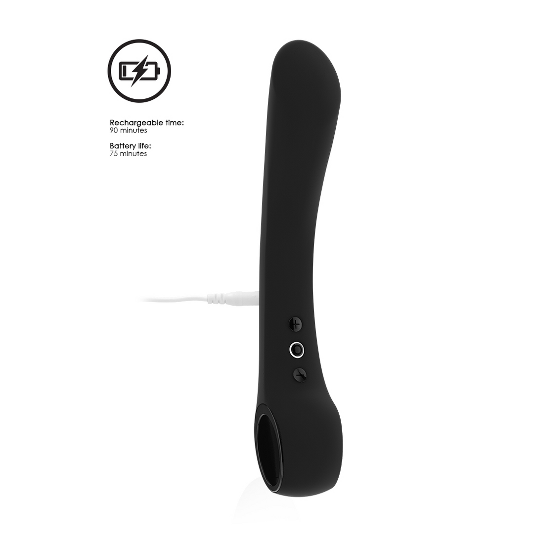 Ombra - Buigbare Vibrator - Zwart - Afbeelding 7