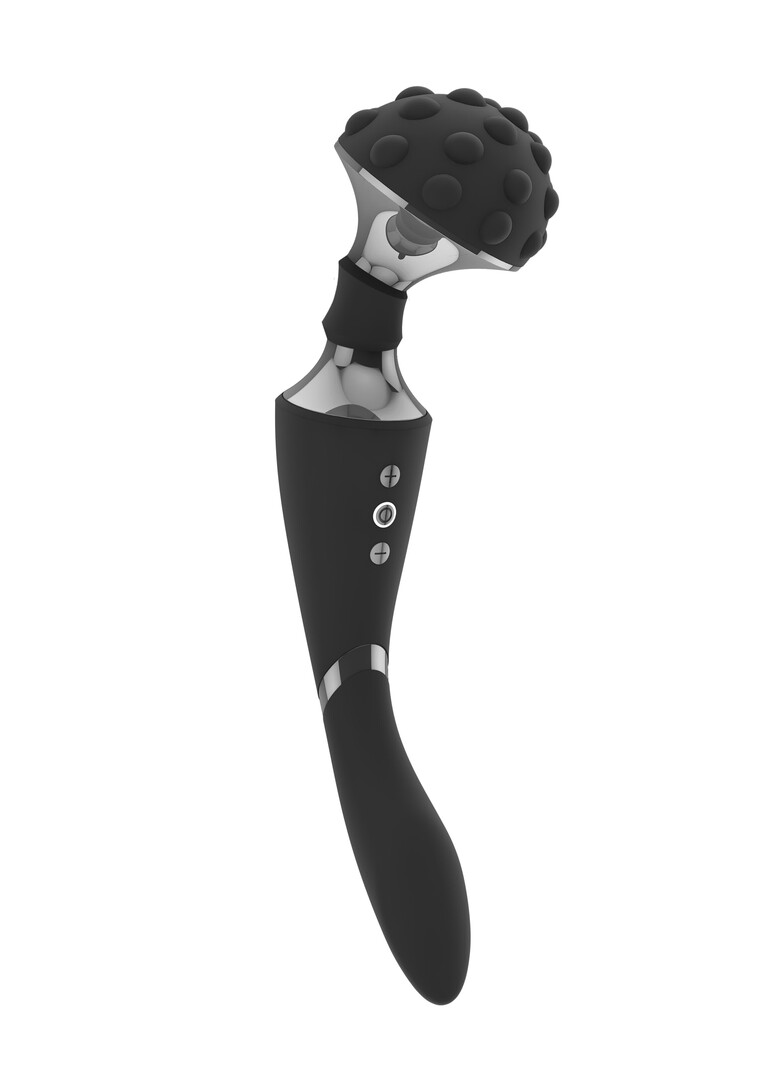 Shiatsu - Buigbare Massager Wand - Zwart - Afbeelding 5