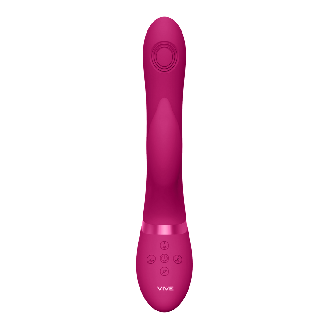 Aimi - Pulse Wave Vibrating G-Spot Rabbit - Roze - Afbeelding 4