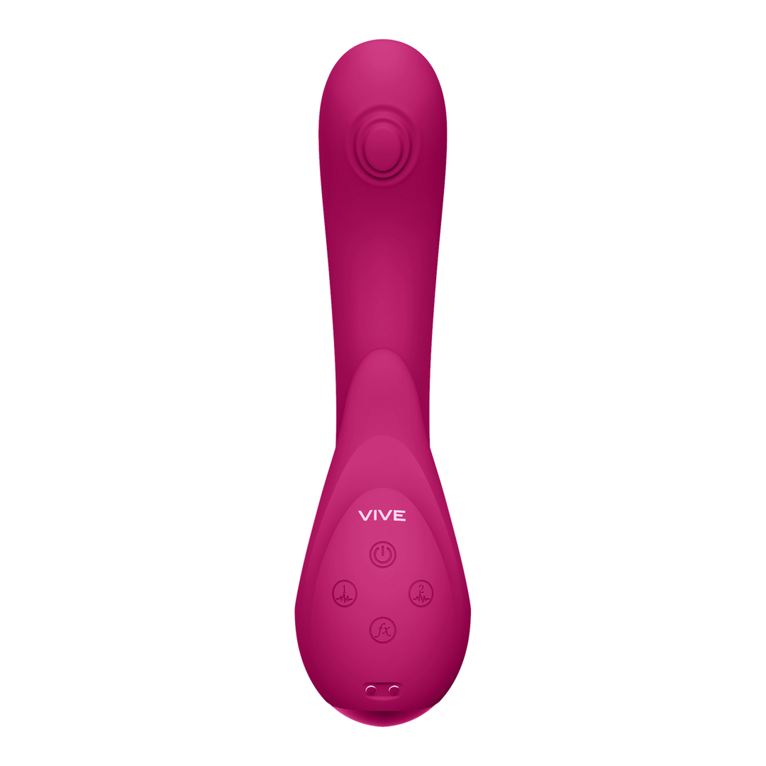 Miki - Pulse Wave Flickering G-Spot Vibrator - Roze - Afbeelding 3