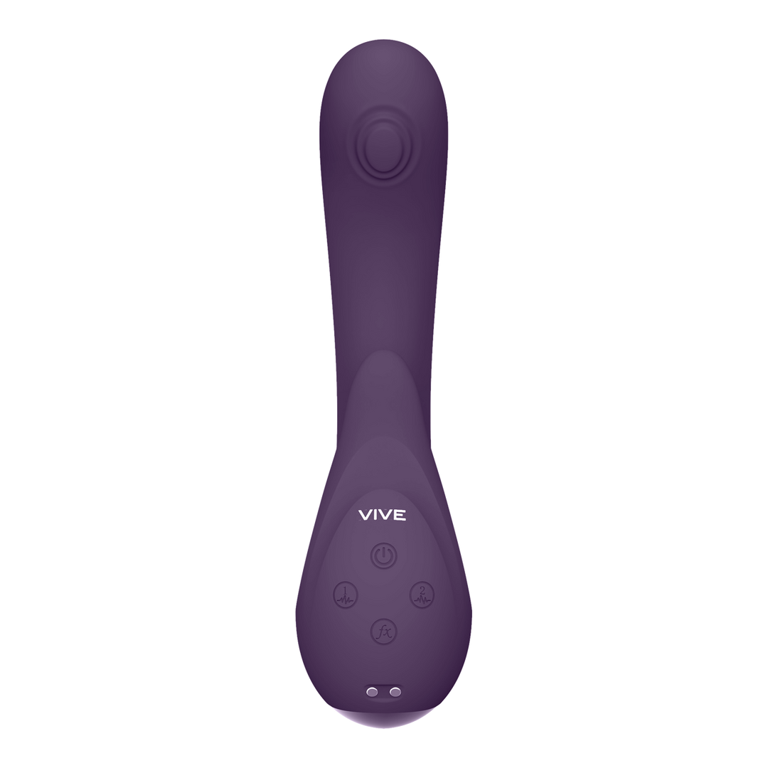 Miki - Pulse Wave Flickering G-Spot Vibrator - Paars - Afbeelding 3