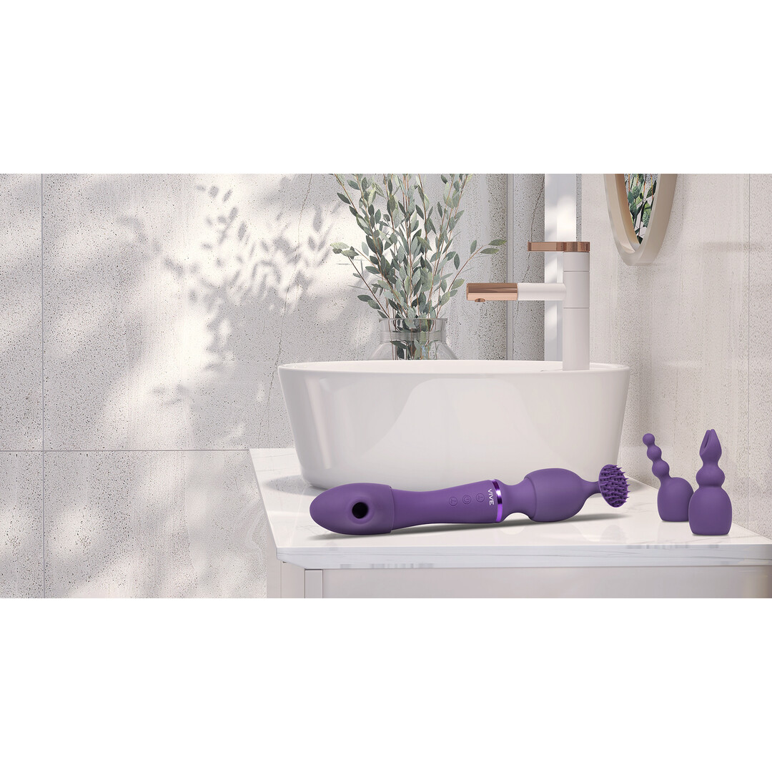 Nami - Pulse Wave Vibrating Wand - Paars - Afbeelding 6