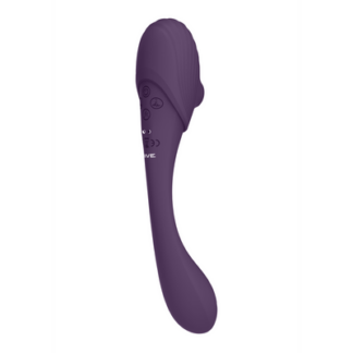 Mirai - Dubbelzijdige Pulse Wave Air Wave Buigbare Vibrator