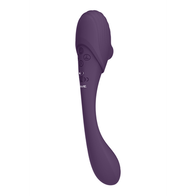 Mirai - Dubbelzijdige Pulse Wave Air Wave Buigbare Vibrator