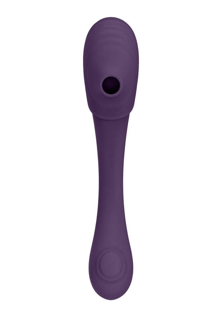 Mirai - Dubbelzijdige Pulse Wave Air Wave Buigbare Vibrator - Afbeelding 4