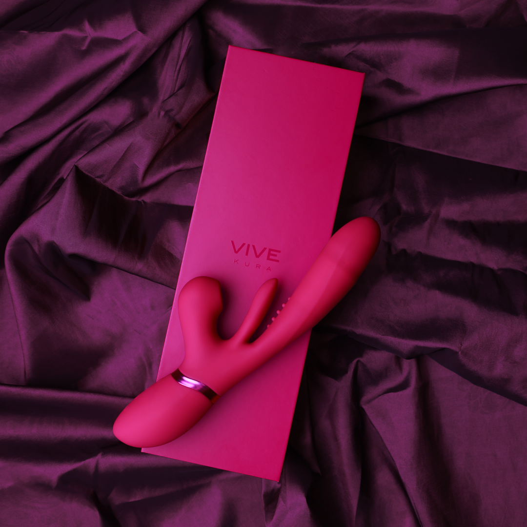 Kura - Duwende G-Spot Vibrator met Flapper Tong en Pulse Wave Stimulator - Roze - Afbeelding 6