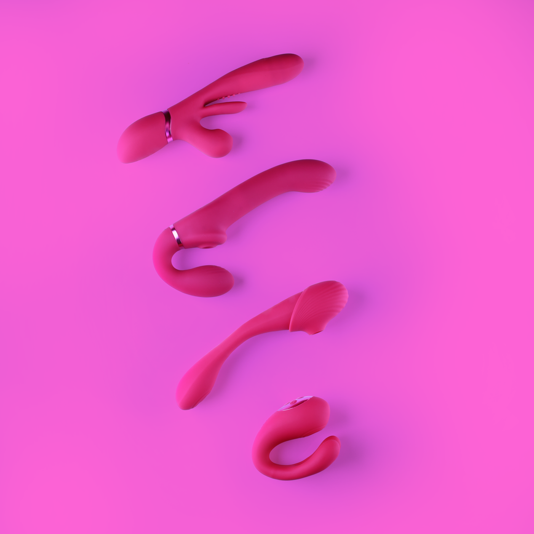 Kura - Duwende G-Spot Vibrator met Flapper Tong en Pulse Wave Stimulator - Roze - Afbeelding 7