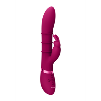 Sora - Up Down Stimulerende Ringen, Vibrerende G-Spot Rabbit - Roze