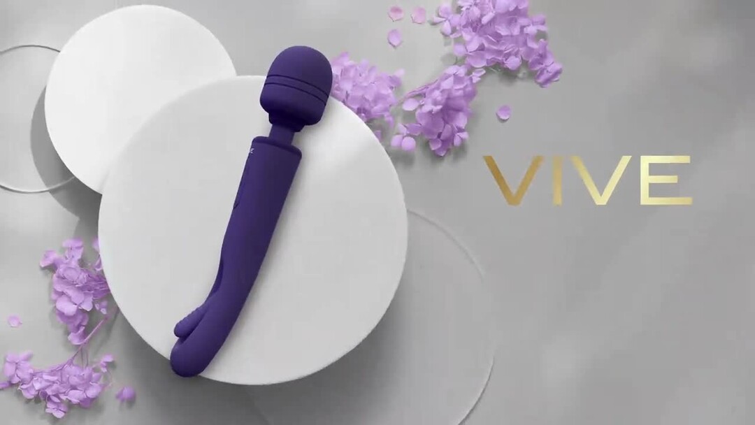 Kiku - Dubbelzijdige Wand met Innovatieve G-Spot Flapper Stimulator - Paars - Afbeelding 6