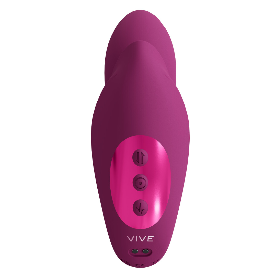 Yuki - Dual Motor G-Spot Vibrator met Masserende Parels - Roze - Afbeelding 4