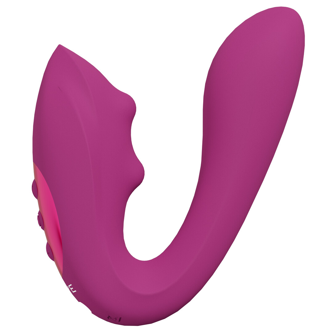 Yuki - Dual Motor G-Spot Vibrator met Masserende Parels - Roze - Afbeelding 5