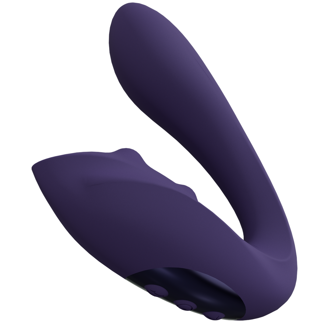 Yuki - Dual Motor G-Spot Vibrator met Massageballen - Paars - Afbeelding 7