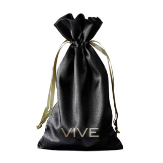 Vive Satin Toy Bag - Black