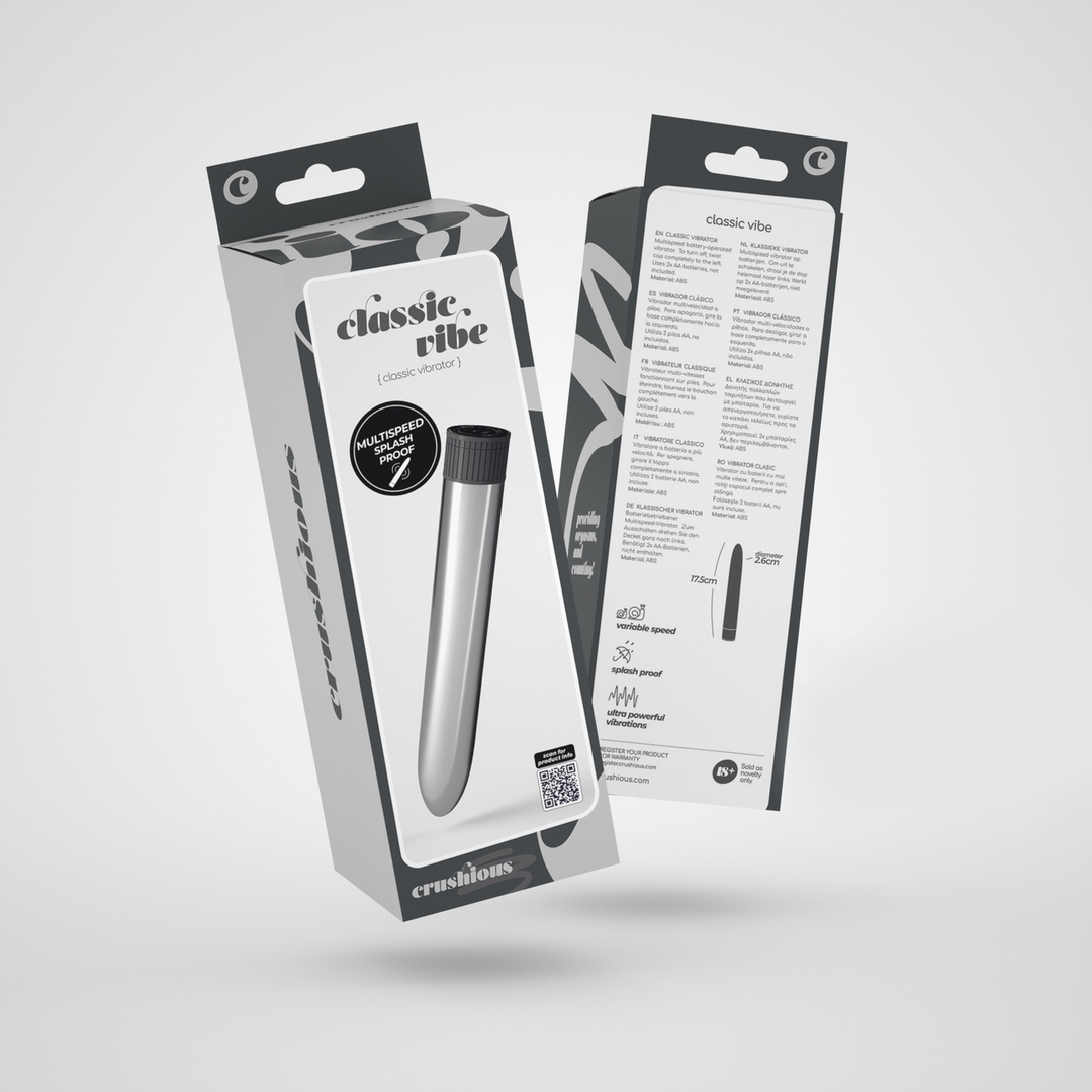 Classic Vibe - Classic Vibrator - Zilver - Afbeelding 2
